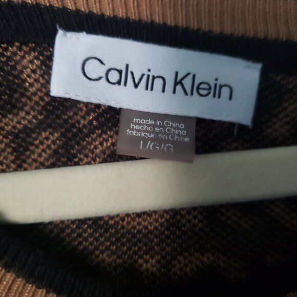 Calvin Klein logo sweater dress - Picture 3 of 5